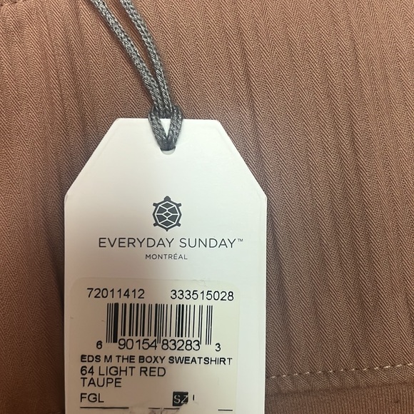 Large Tan sweater - Picture 2 of 2